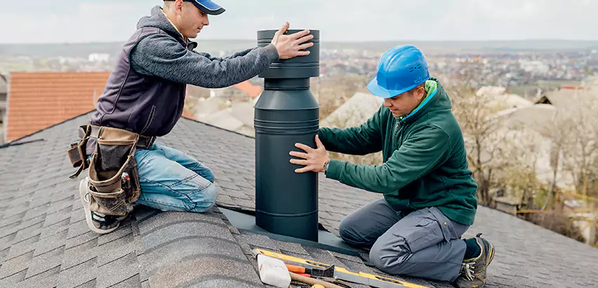 Chimney Flashing Replacement for Storm Damage in Carlsbad