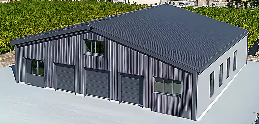 Corrugated Garage Roof Repair in Carlsbad