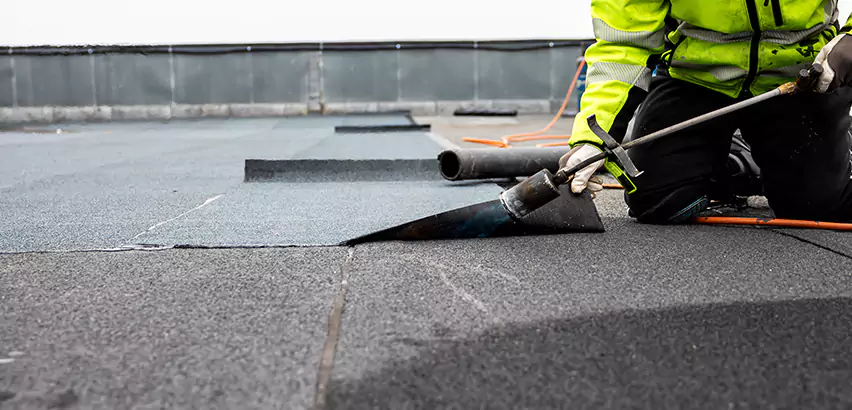 Residential Flat Roof Repair in Carlsbad