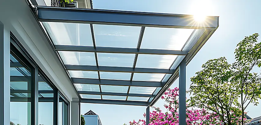 Glass Patio Roof Installation in Carlsbad